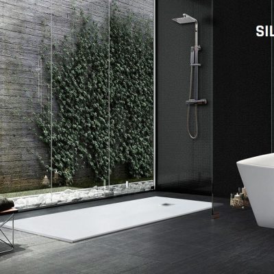 Base duche Silky Branca
