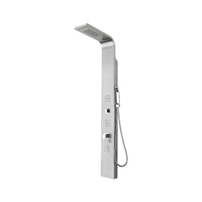 Coluna Duche cromo NIAGARA quadrada com Cascata 1